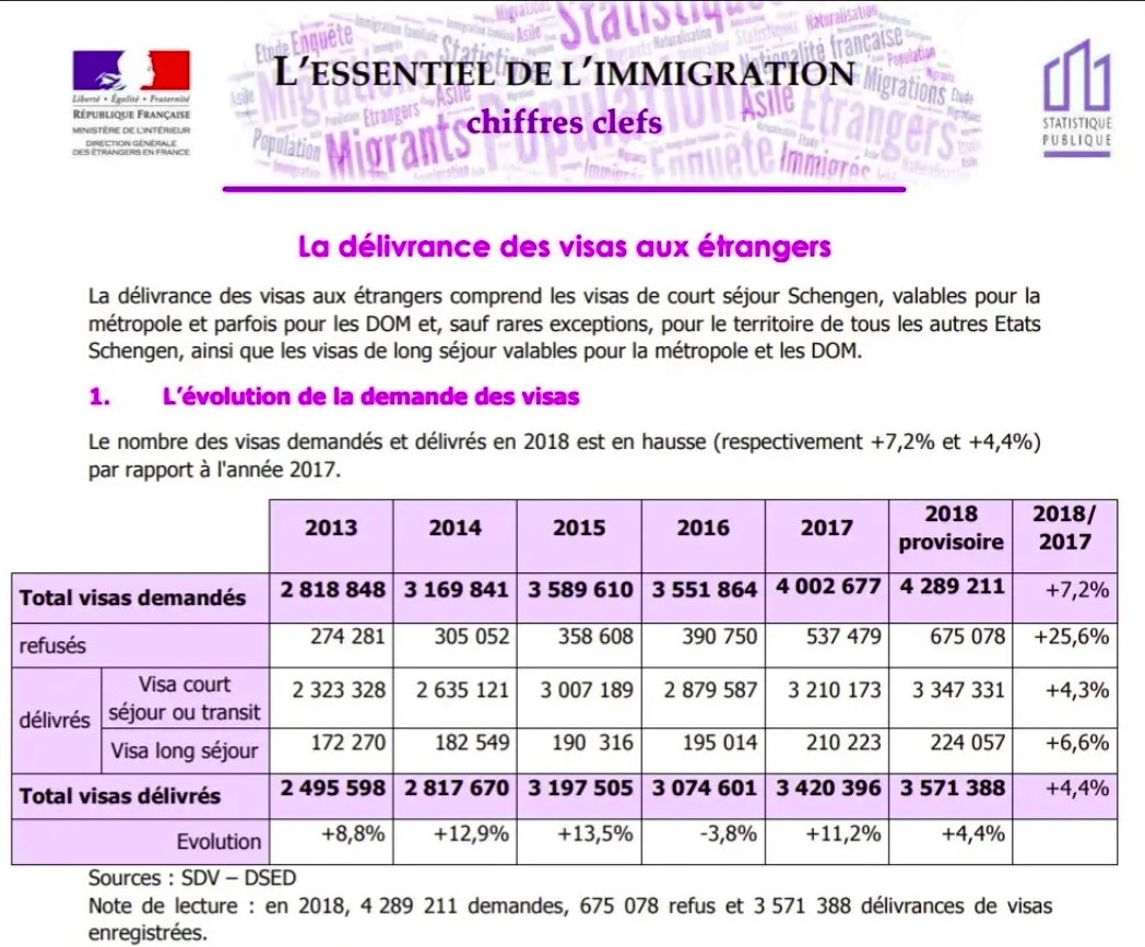 Les 7 Motifs De Refus Visa France